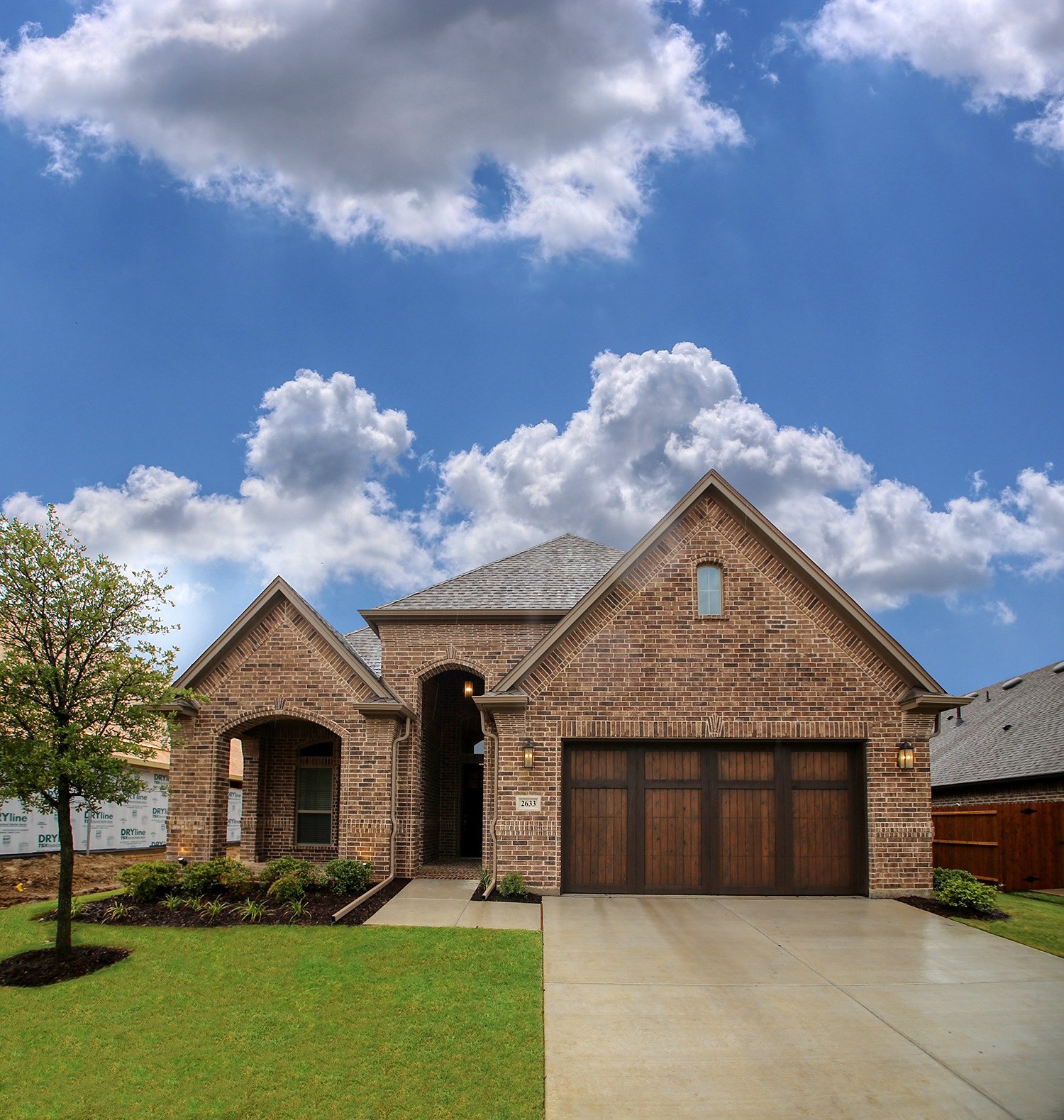 Residential home and property in North Texas